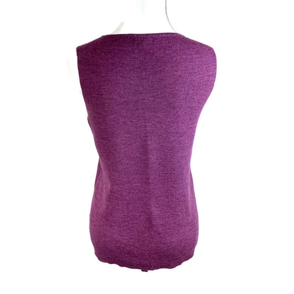 EILEEN FISHER Merino Wool Shell Top - Picture 3 of 4